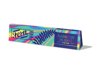 24* Bletki FERN King Size Rainbow 14g + filtry papierowe + stick