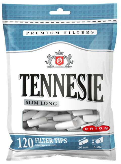 Filtry Tennesie Long Slim 120 szt. Filtry Tennesie Long Slim 120 szt.