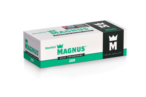 Gilza papierosowa MAGNUS 200 MENTHOL