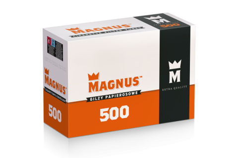Gilza papierosowa MAGNUS 500 | WYSOKI KARTONIK Gilza papierosowa MAGNUS 500 | WYSOKI KARTONIK