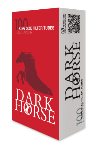 5* Gilzy papierosowe DARK HORSE 100