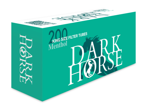 5* Gilzy papierosowe DARK HORSE 200 MENTHOL 5* Gilzy papierosowe DARK HORSE 200 MENTHOL