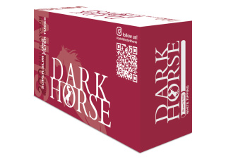 5* Gilzy papierosowe DARK HORSE 200 Super Slim Long White