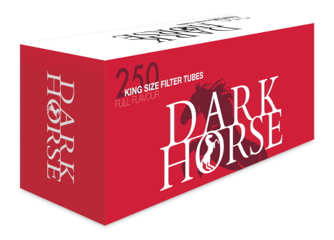 4* Gilzy papierosowe DARK HORSE 250 4* Gilzy papierosowe DARK HORSE 250