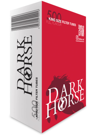 2* Gilzy papierosowe DARK HORSE 500